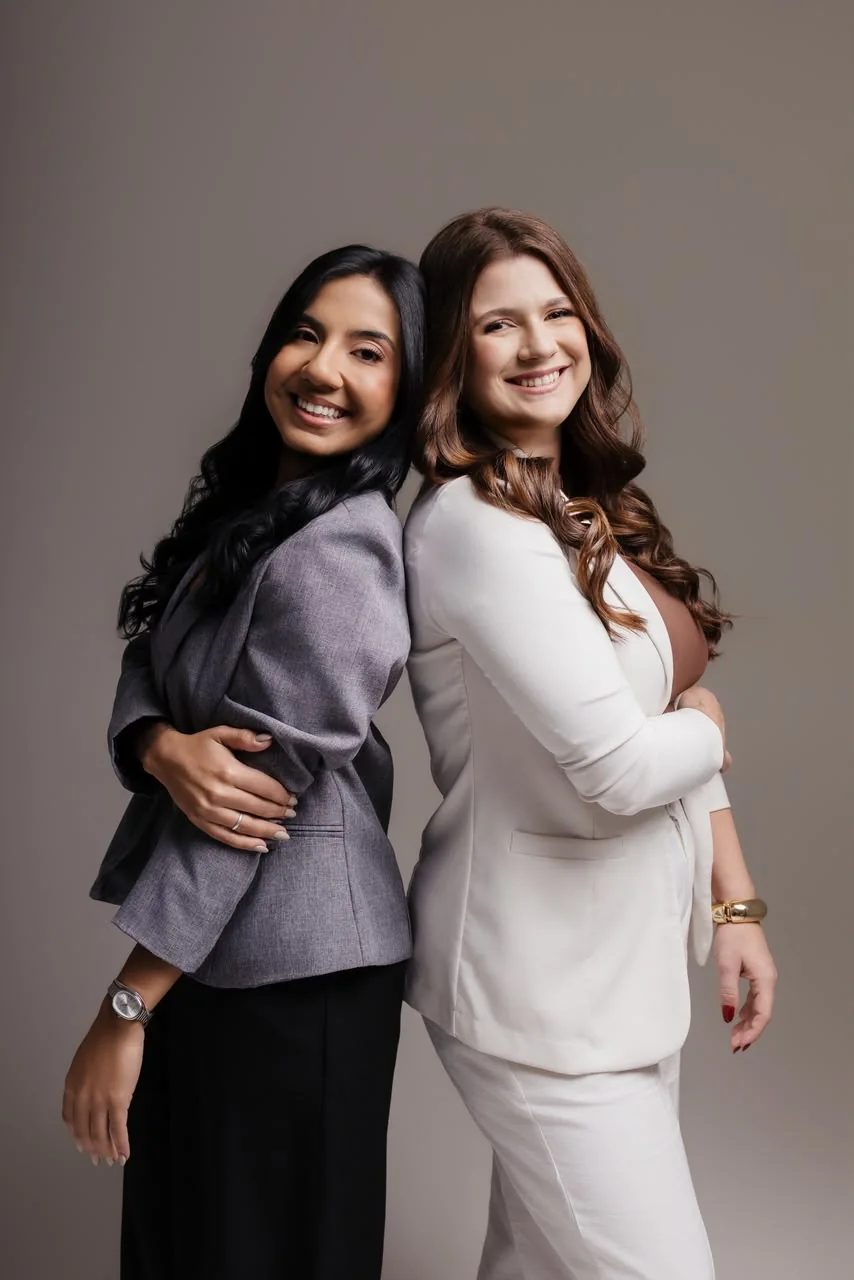 Amanda Machado Novais Latto e Mariana Figueiredo de Barros, advogadas da Machado e Figueiredo Advocacia